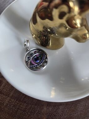 Pandora Me The Eye Medallion CZ Large Charm